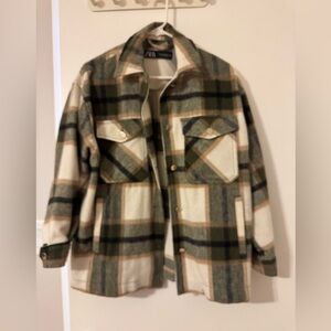 ZARA button down aid shirt XS